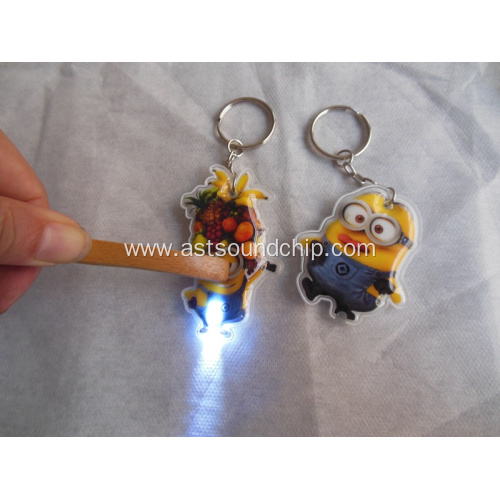 Led promotional key chain